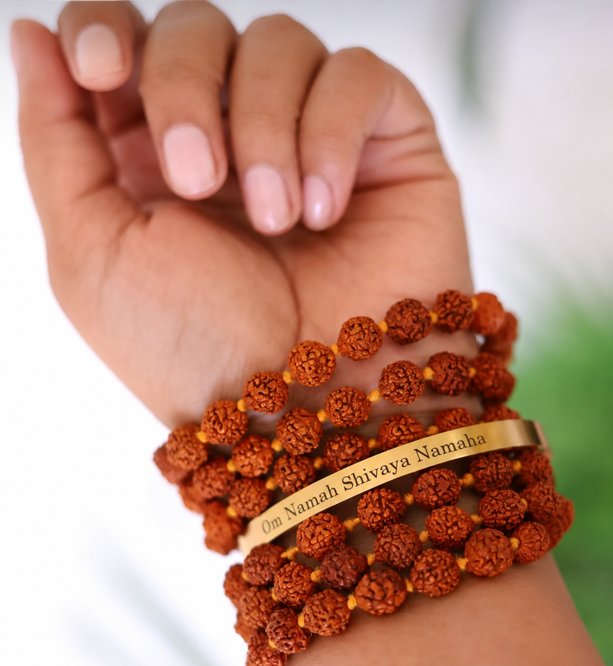 Lord Shiva Bracelet (Radiant Golden finish)