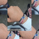 Krishna Maha Mantra Bracelet (Silver)