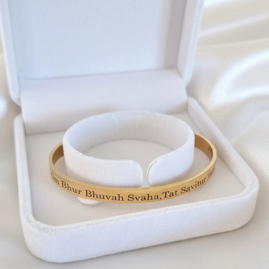Shakti Bhakti Gayatri Mantra Bracelet
