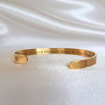 Shakti Bhakti Golden Gayatri Mantra Bracelet