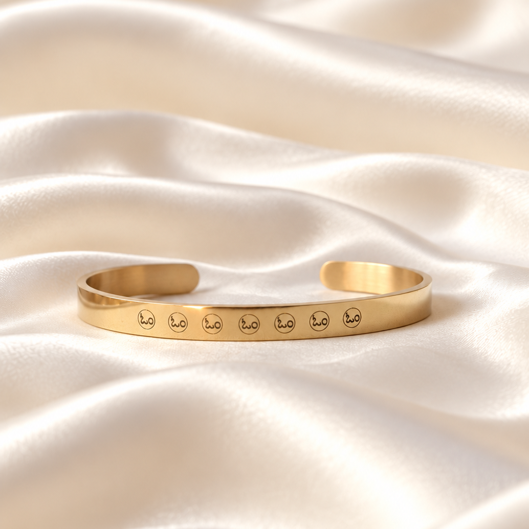 NEW: The Telegu Om Bracelet