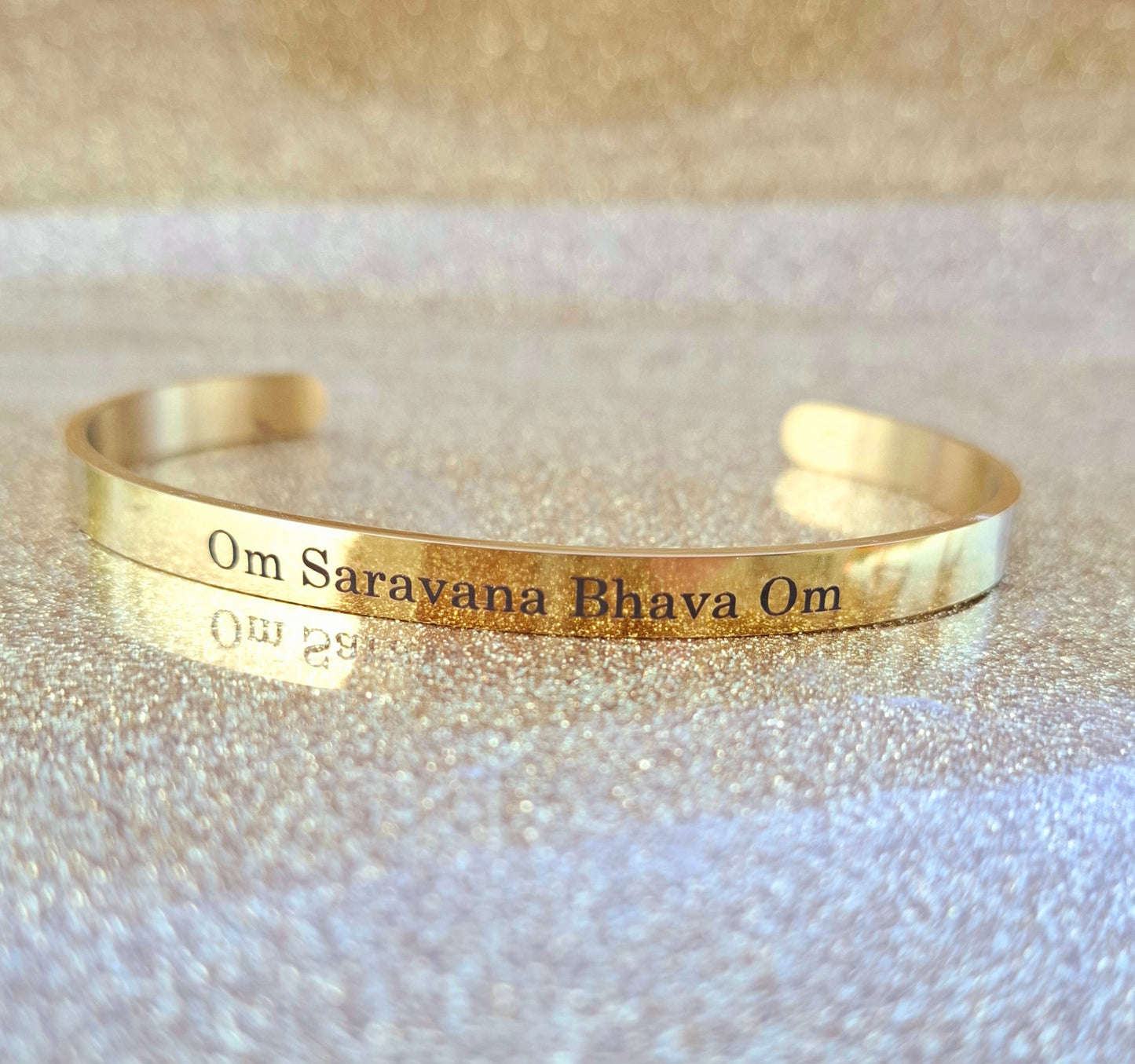 Lord Muruga Bracelet (in a radiant gold-tone finish)