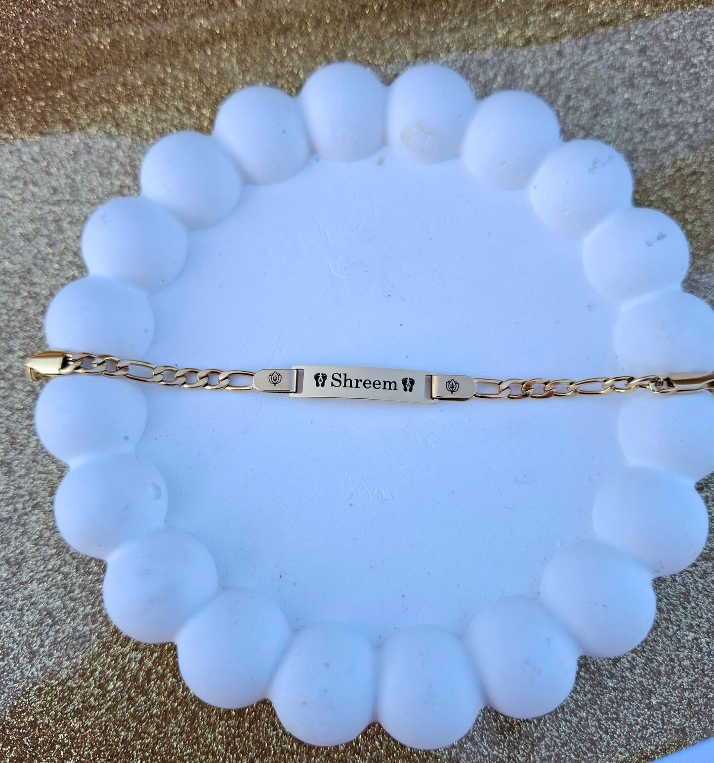Lakshmi Mata Baby Bracelet
