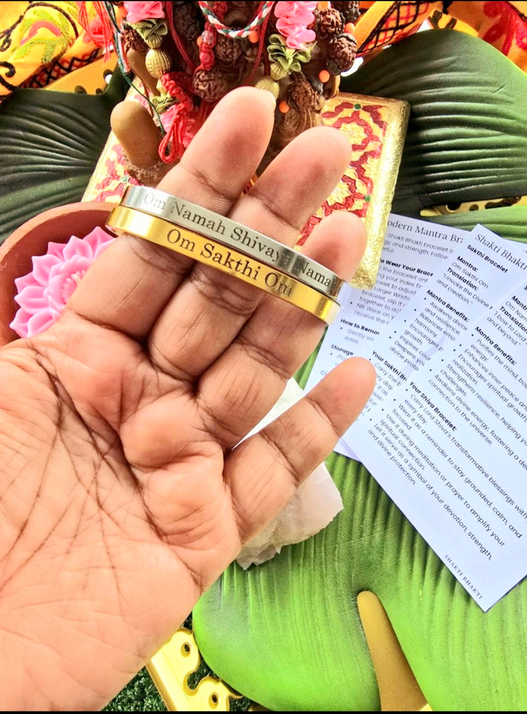 Pre-order Lord Shiva Bracelet (Silver finish) ETA 26 November