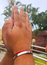 Lord Shiva Bracelet (Silver finish)